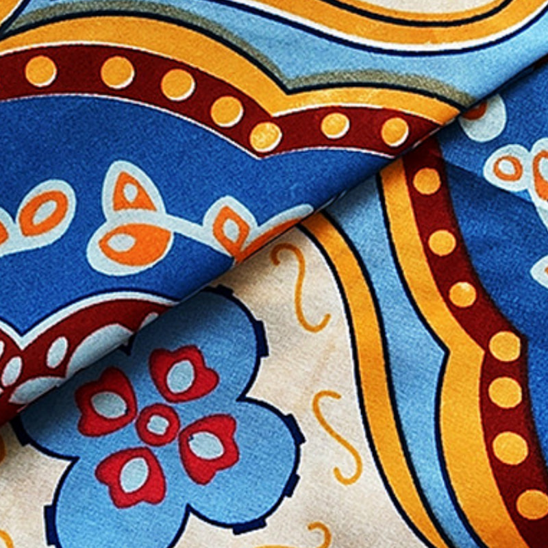 Ľahký dizajn s pigmentovou potlačou TMIE-10-6 80GSM Polyesterová obyčajná tkaná posteľná bielizeň