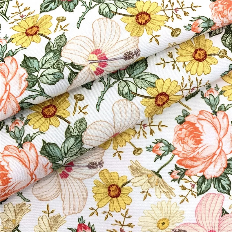 TMIE-08-3-3 120GSM Polyesterová popelínová tkanina s potlačou na mieru